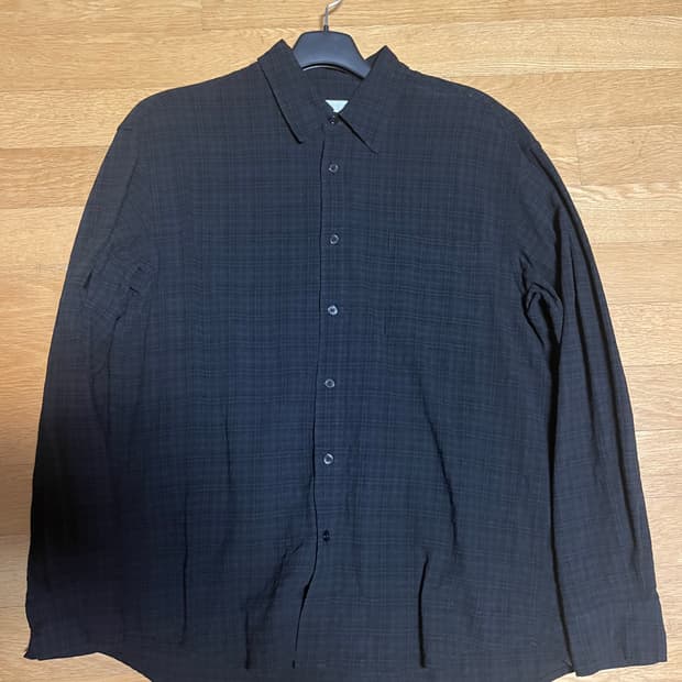 [m] 애습 조용한 체크 셔츠