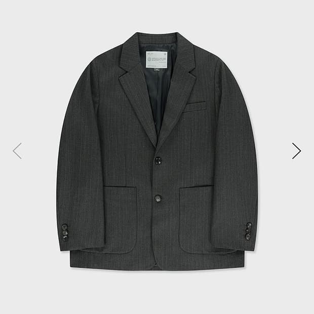 벨리에 시티 노마드 스트라이프 자켓 그레이 04(100)