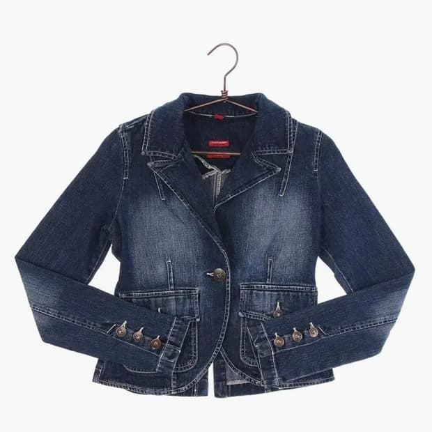 Guess 데님 청자켓