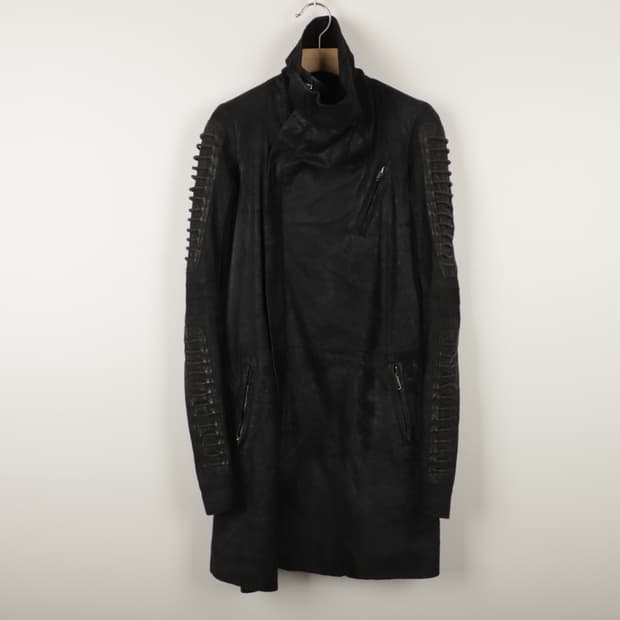 40 / Rick Owens 릭오웬스 아카이브 레더 자켓