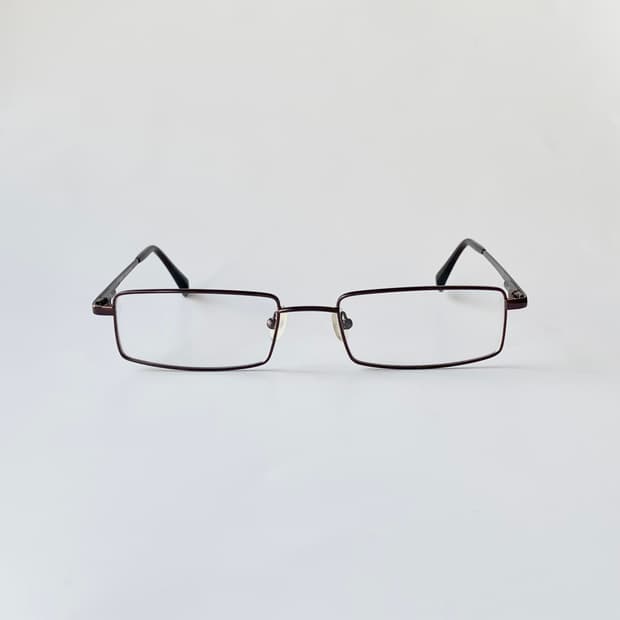 771 데드스탁 픽키 빅사이즈 슬림 사각 브라운 빈티지안경