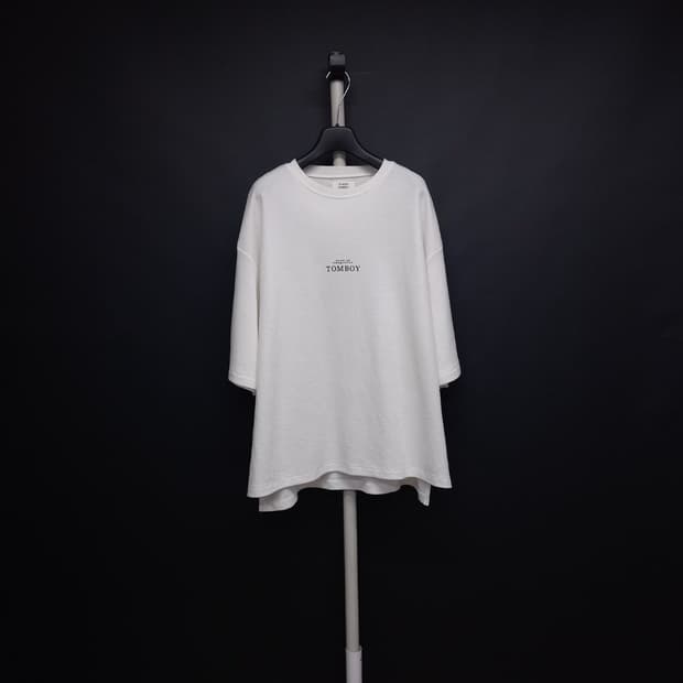톰보이 춘하추 루즈박시핏 티서츠 F 44-77