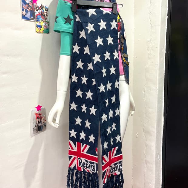 Repipi Star Union Jack muffler