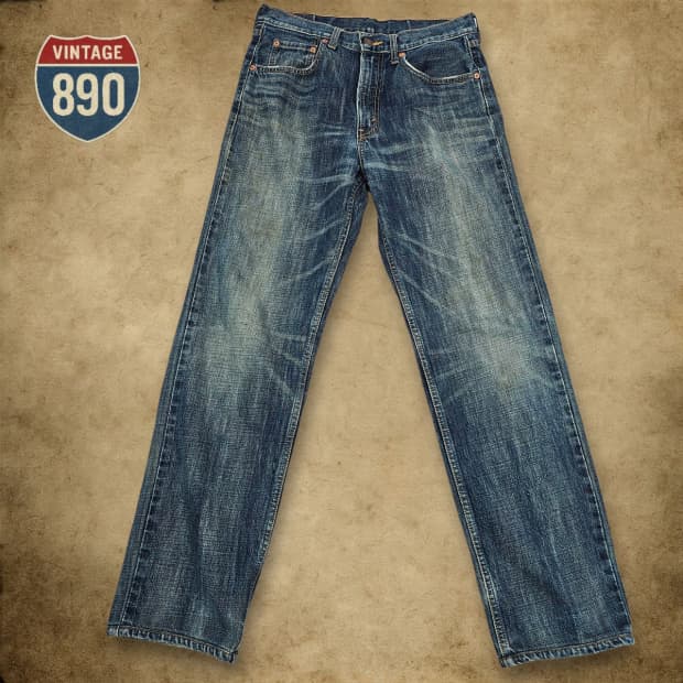 [32] Levi's 리바이스 506 데님 청바지