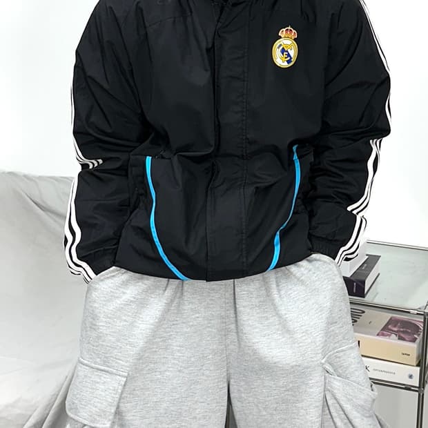 아디다스 08-09 레알 마드리드 바람막이 L