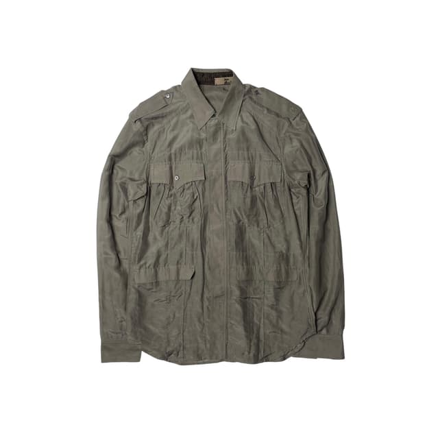 존갈리아노 코튼 실크 블렌드 해골 프린트 자켓 (italy made)