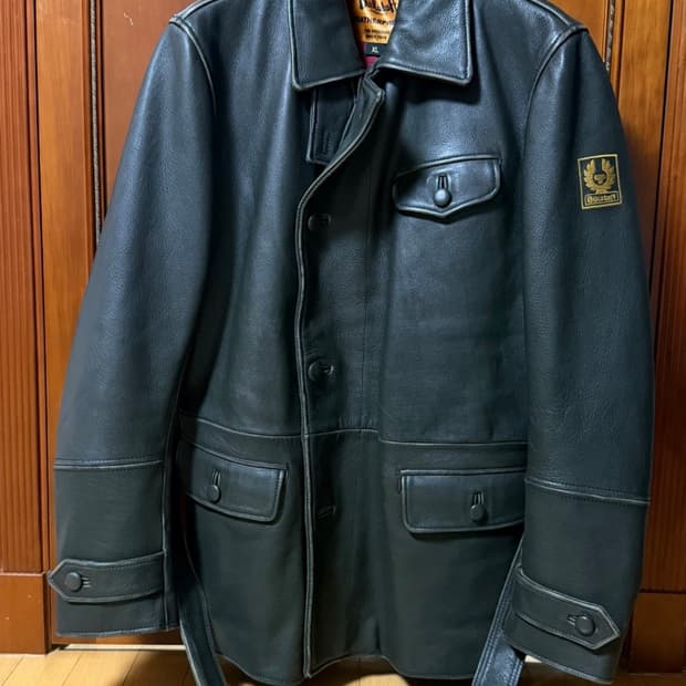 벨스타프 가죽 자켓 XL 사이즈