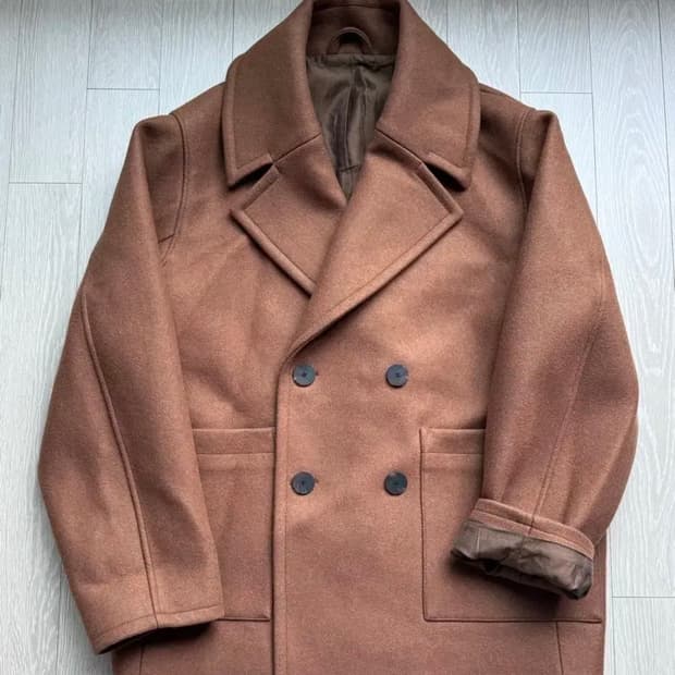 스튜디오니콜슨 피코트 짙은 카멜 구매가 110만