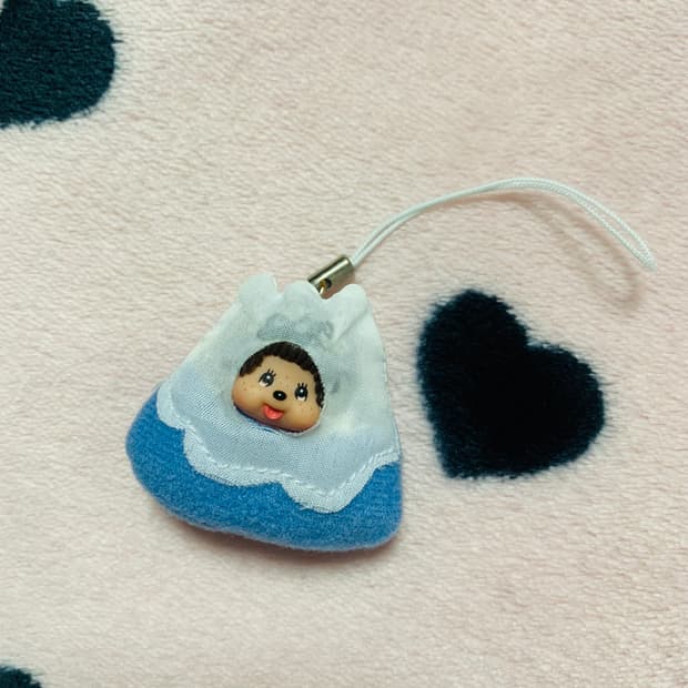 몬치치 야마나시 한정 후지산 키체인