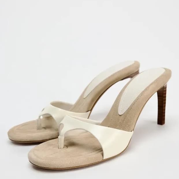 Zara 레더 힐