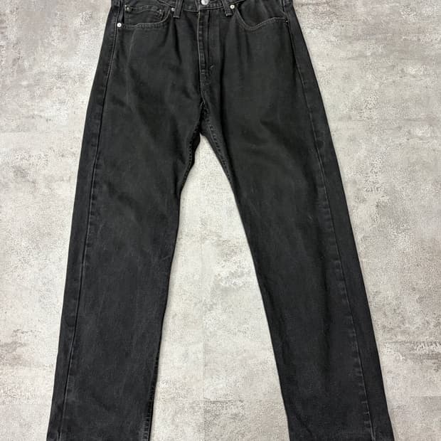 Levis 리바이스 505 흑청 데님 팬츠