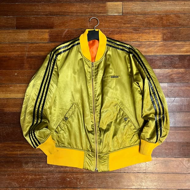 아디다스 골드 항공 점퍼