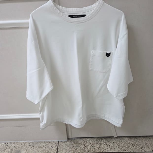 지제로 송지오 반팔 오버핏 s