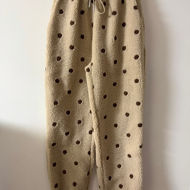 새상품 여자 도트 조거팬츠