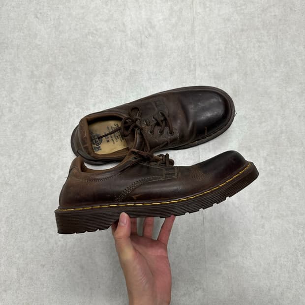 90s 닥터마틴 레더 슈즈