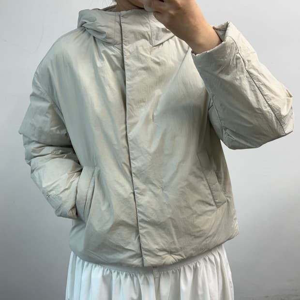 [M] 스노우피크 우먼 숏패딩