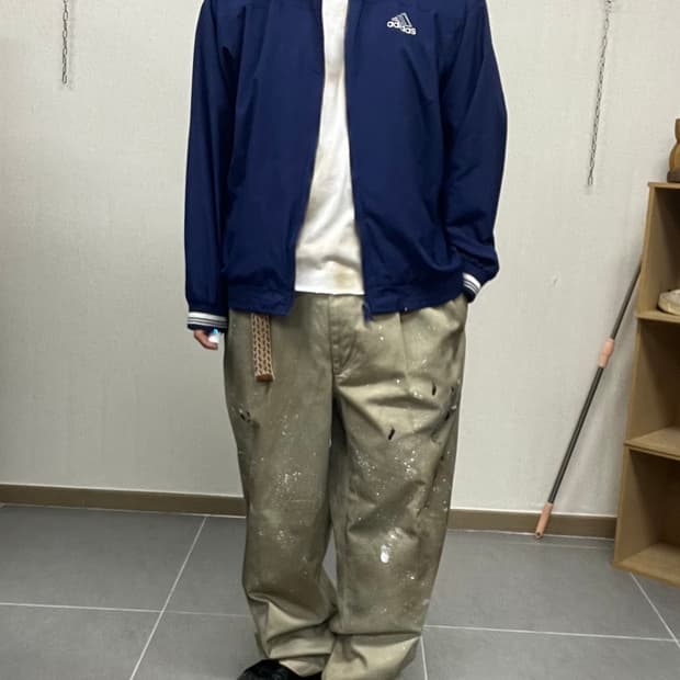 (XL)90'S 아디다스 바람막이-M2079