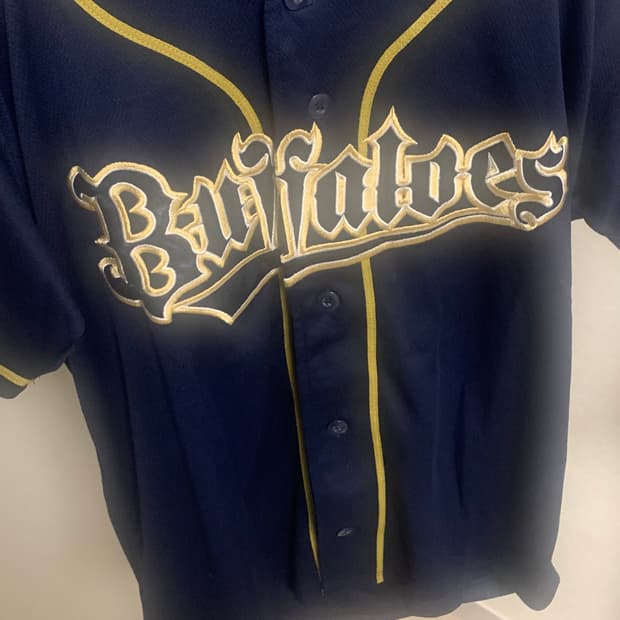일본 NPB 오릭스 버팔로즈 네이비 유니폼 