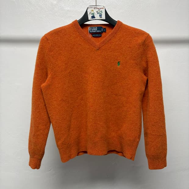 폴로 랄프로렌 램스울 브이넥 니트 2