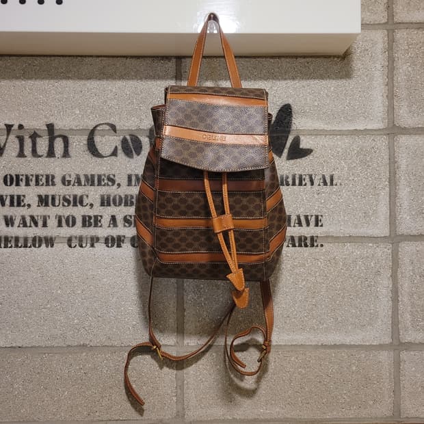 셀린느 마카담 블라종 백팩