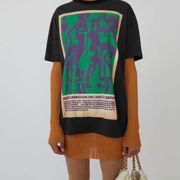 아크네스튜디오(Acne studios) 19SS 컬렉션 그래픽 티셔츠