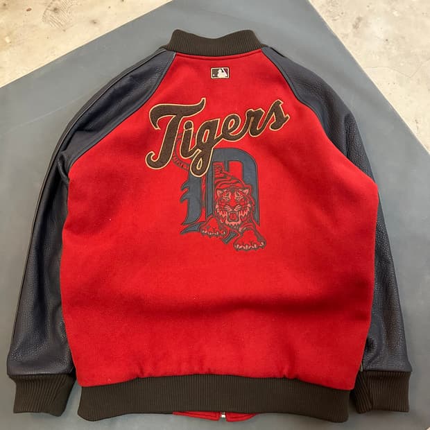 Mlb detroit leather bomber 100-105