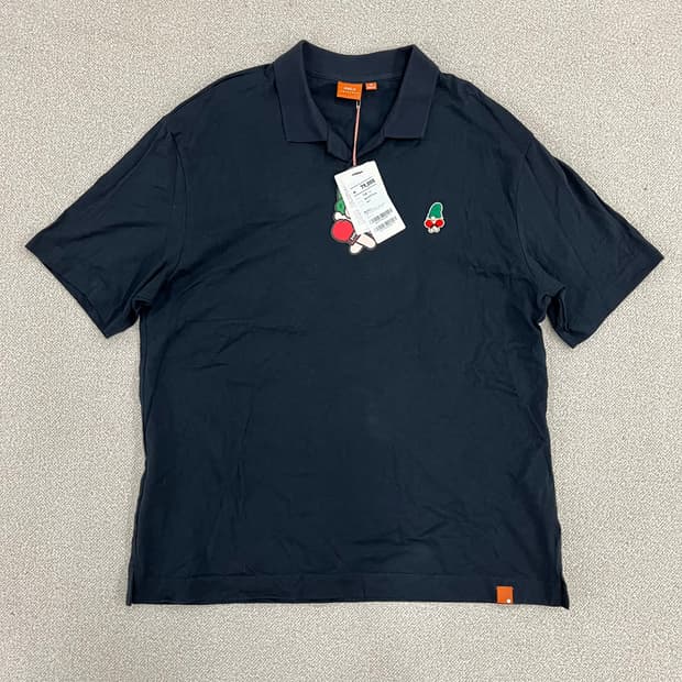 110 새상품 앤드지 카라 반팔 티셔츠 0203M1