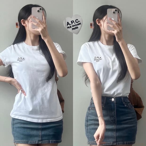 A.P.C. 반팔티
