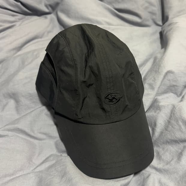 22fw 산산기어 나일론 윙캡 블랙 / 볼캡