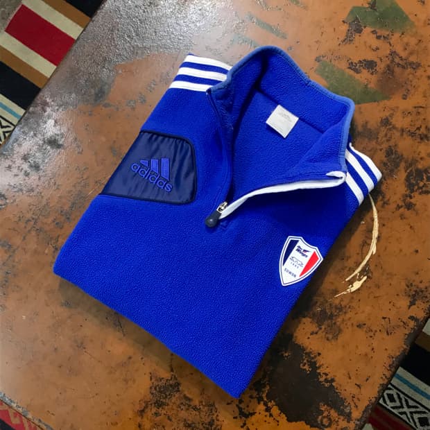 아디다스 2012 수원삼성 블루 후리스 아노락 남성 102 여성 루즈핏