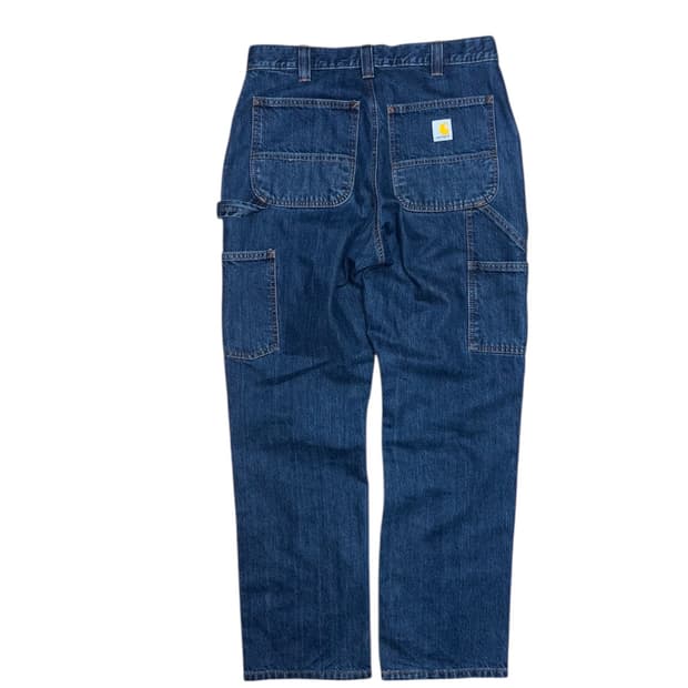 칼하트 카펜터 싱글니 데님 워크팬츠