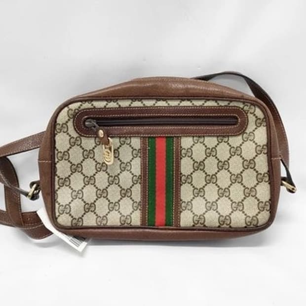 [예약판매] 구찌(GUCCI) 빈티지 미니멀 쉐리 PVC 숄더백