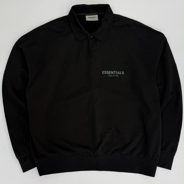 [M] 에센셜 피어오브갓 폴로 맨투맨 카라넥 스웻 셔츠