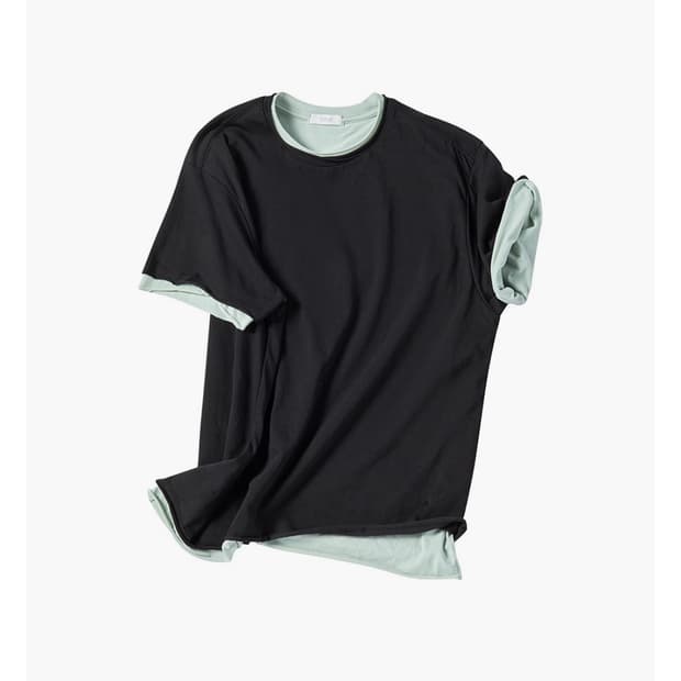 이예 Layered Cut Off T-shirt 구해요