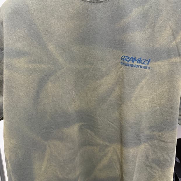 그라미치 디네뎃 콜라보 반팔 올리브 xl