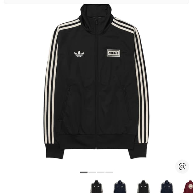  오아시스 파이어버드 트랙 탑 블랙 - KR 사이즈