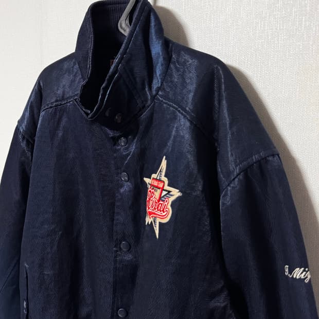 미즈노 베이스볼 네이비 90s 블루종