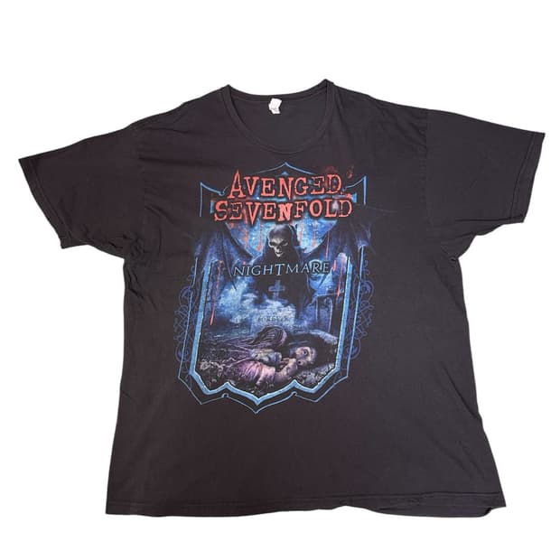 빈티지 어벤지드세븐폴드 AVENGED SEVENFOLD A7X XXL