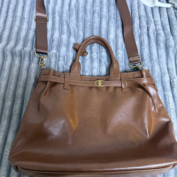 챔피온 26ss 토트백 브라운