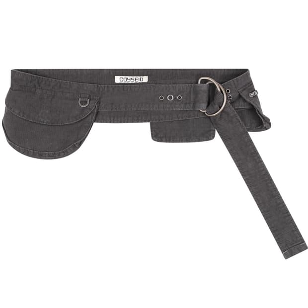 코이세이오 코튼 벨트백 브라운 COTTON BELT BAG BROWN
