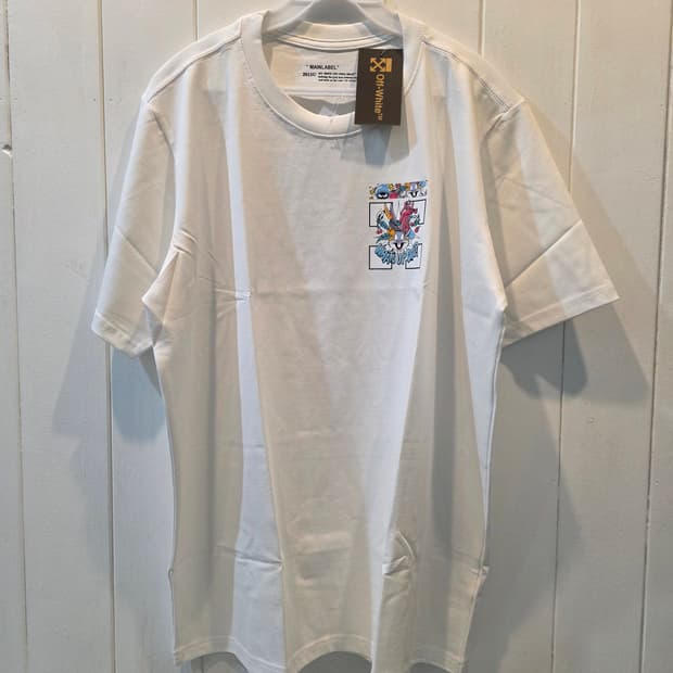 (새상품) OFF-WHITE 오프화이트 반팔티