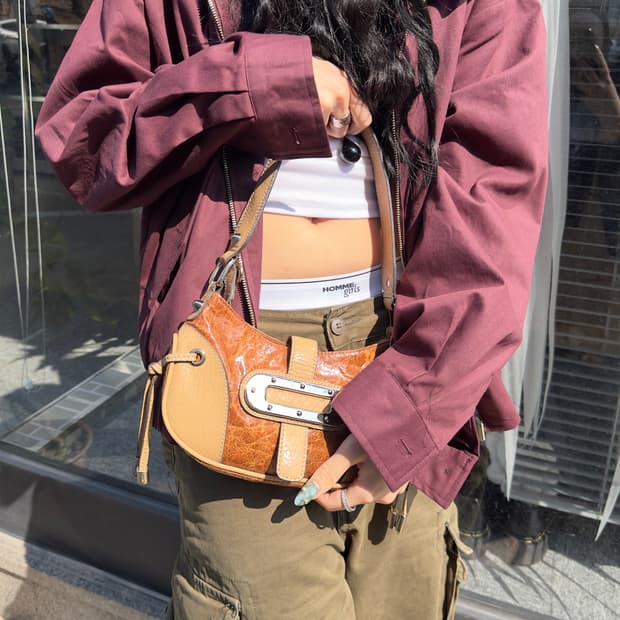 레트로 00s y2k 게스 가방