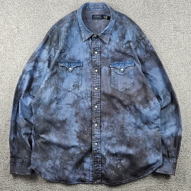 폴로랄프로렌 데님 셔츠 커스텀 ( 2XL ) / 12335