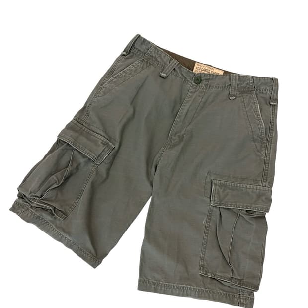 홀리스터 HCO 카고 하프팬츠 올리브 (32) 