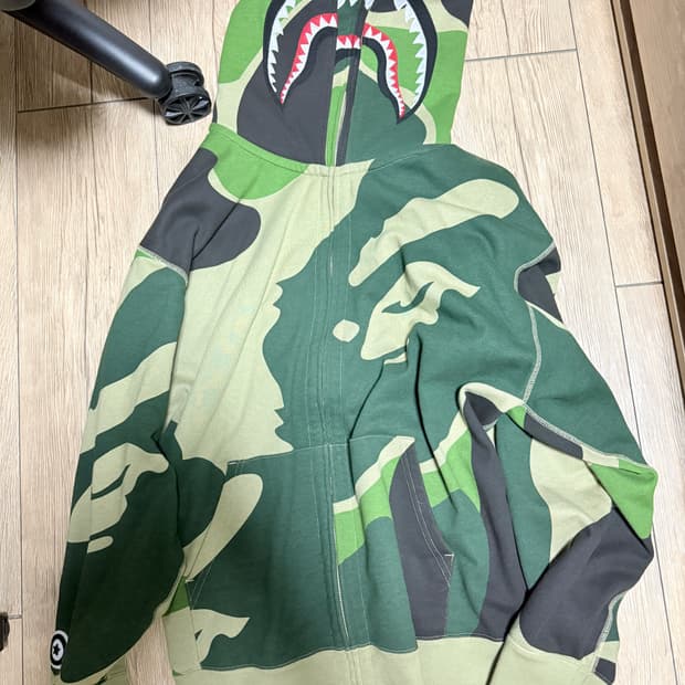 베이프 후드집업 2XL