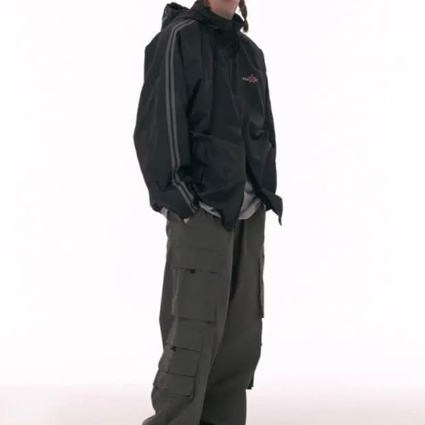 Teket 테켓 바람막이 MEMORY WIND JACKET BLACK