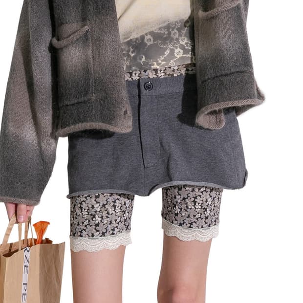 퍼버즈 25FW 레이스 쇼츠