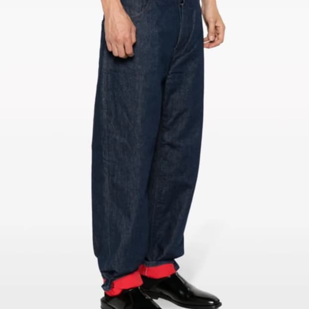 [32]자크뮈스 리버스 스냅 데님 팬츠