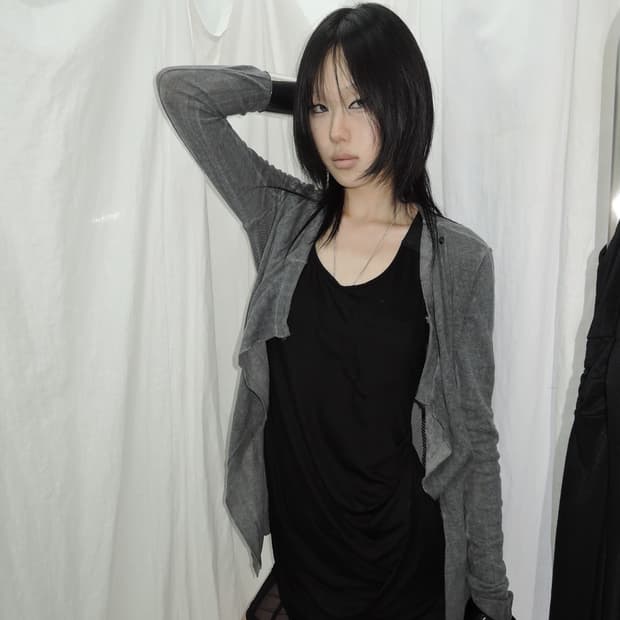 Diesel Asymmetric Layered cardigan