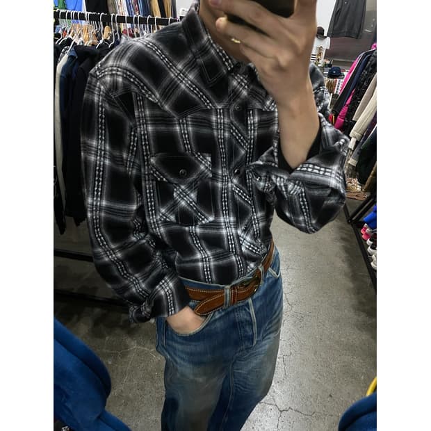 Thruxton 웨스턴 셔츠